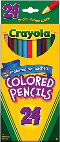 Crayola Colored Pencils  24 Count (Pack of 12)