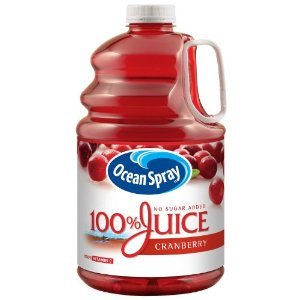 Ocean Spray 100% Cranberry Juice (96 Ounce  2 Pack)