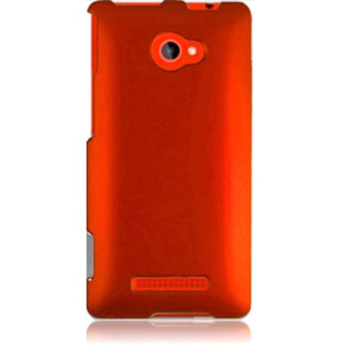 Case Cover for HTC Windows Phone 8X/ 6990/ Zenith - Orange