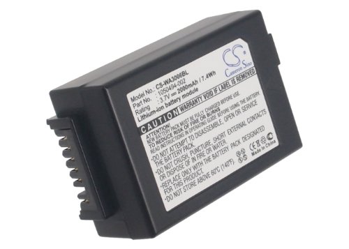Battery2go - 1 Year Warranty - 3.7V Battery for PSION WorkAbout Pro G2, WorkAbout Pro G3, WorkAbout Pro G1, 7525, WA3006 thumbnail