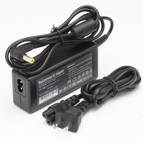 AC Adapter Power Supply Charger+Cord for Gateway M-7305u M-7315u Solo 3525GZ 3545 3545GZ 3610GZ 4012 4528MX 4542 5534 6022 6531GZ