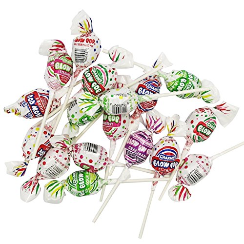 Charms Blow Pops - Assorted Flavors - Bulk Candy - Bubble Gum Filled Pops - 3 POUNDS thumbnail