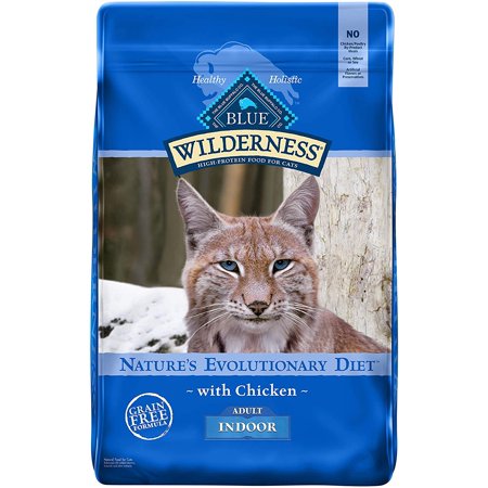 Blue Buffalo Wilderness High Protein  Natural Adult Indoor Dry Cat Food  Chicken 11-lb