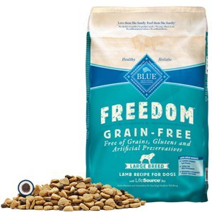 Blue Buffalo Freedom Large Breed Adult Lamb Recipe Dry Dog Food - 48 Lb Bag (2 X 24 Lb Bag)