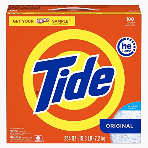 Tide HE Ultra Powder Laundry Detergent (254 Oz., 180 Loads)