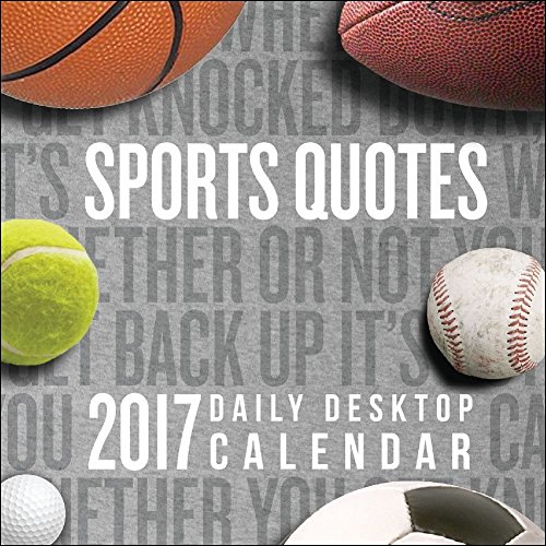 TF Publishing 2017 Sports Quotes Daily Desktop Calendar (17-3119)
