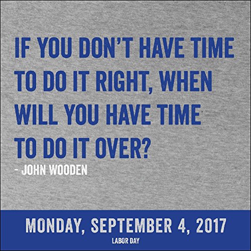 TF Publishing 2017 Sports Quotes Daily Desktop Calendar (17-3119) thumbnail