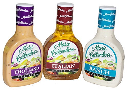 Marie Callenders House Salad Dressing 3-Pack Bundle, 1 Ea Italian, Thousand Island and Ranch by Marie Callender's