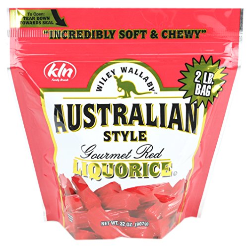 Wiley Wallaby Australian Style Gourmet Licorice  32 Oz. Resealable Bag  1 Count (Red Licorice) Red Licorice thumbnail