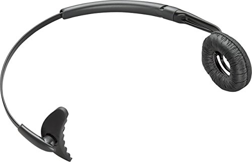 Leatherette Ear Cushions (10 Pack) for Plantronics CS50  CS55  CS60: 67063-01 Mitel Headset: 5330  5340  5360  Jabra GN9330  GN9350   14101-08