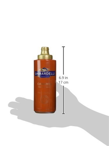 Ghirardelli Caramel Flavored Sauce 17 Oz. Squeeze Bottle (Pack of 2) thumbnail
