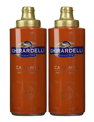 Ghirardelli Caramel Flavored Sauce 17 Oz. Squeeze Bottle (Pack of 2) thumbnail