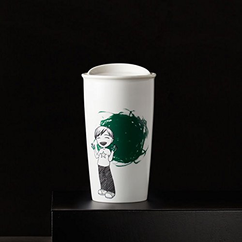 Starbucks Boy Painter Double Wall Traveler, 12 Fl Oz (11051429)