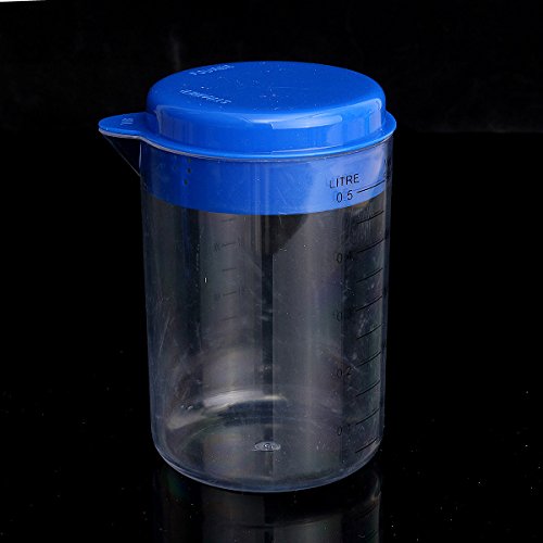 500ML Plastic Craft Tea Spoon Measuring Cup with Spoons Set for Lab thumbnail