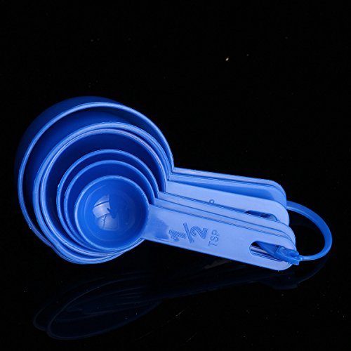 500ML Plastic Craft Tea Spoon Measuring Cup with Spoons Set for Lab thumbnail
