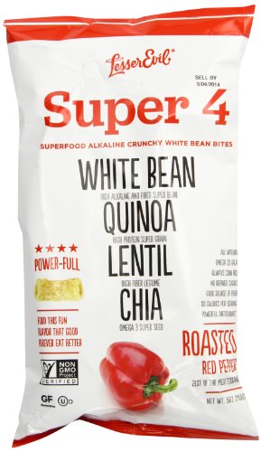 Lesserevil Super 4 Roasted Red Pepper, 5 Ounce (Pack of 12) thumbnail