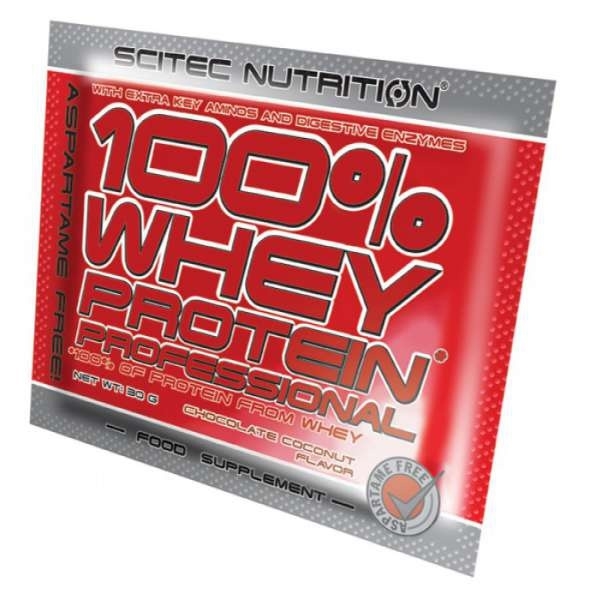 FODMAPs, Gluten & More 100 Whey Protein Professional 30 g Banane