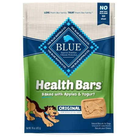 Blue Buffalo Health Bars Apples & Yogurt Dog Biscuits 16 Oz