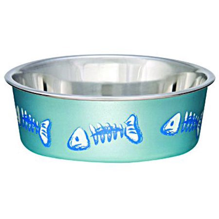 2Pc Boss Pet 7751 Bowl X-Small Skelleton Lilac