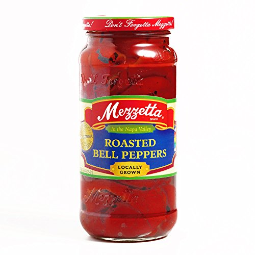 Mezzetta Roasted Red Bell Peppers 16 Oz Each (4 Items per Order, Not per Case)