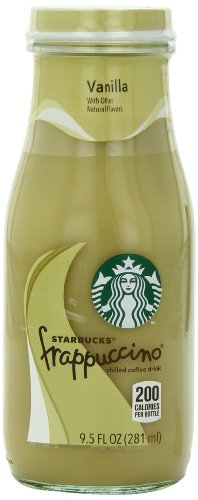 Starbucks Frappuccino Vanilla Iced Coffee Drink  9.5 Fl Oz 12 Pack Bottles thumbnail