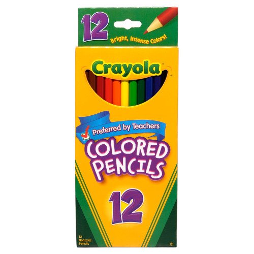 Colored Pencils Crayola 12 Pk Non Toxic