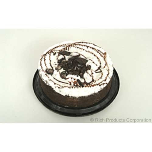 Creamy Vanilla Ice Cream Loaded with Chunks of Chocolate Sandwich Cookies, on a Fudge Topped Chocolate Cookie Crust, Topped with Whipped Topping, More thumbnail