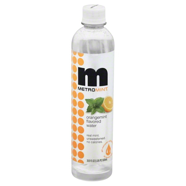 Metromint, Flavored Water, Orangemint