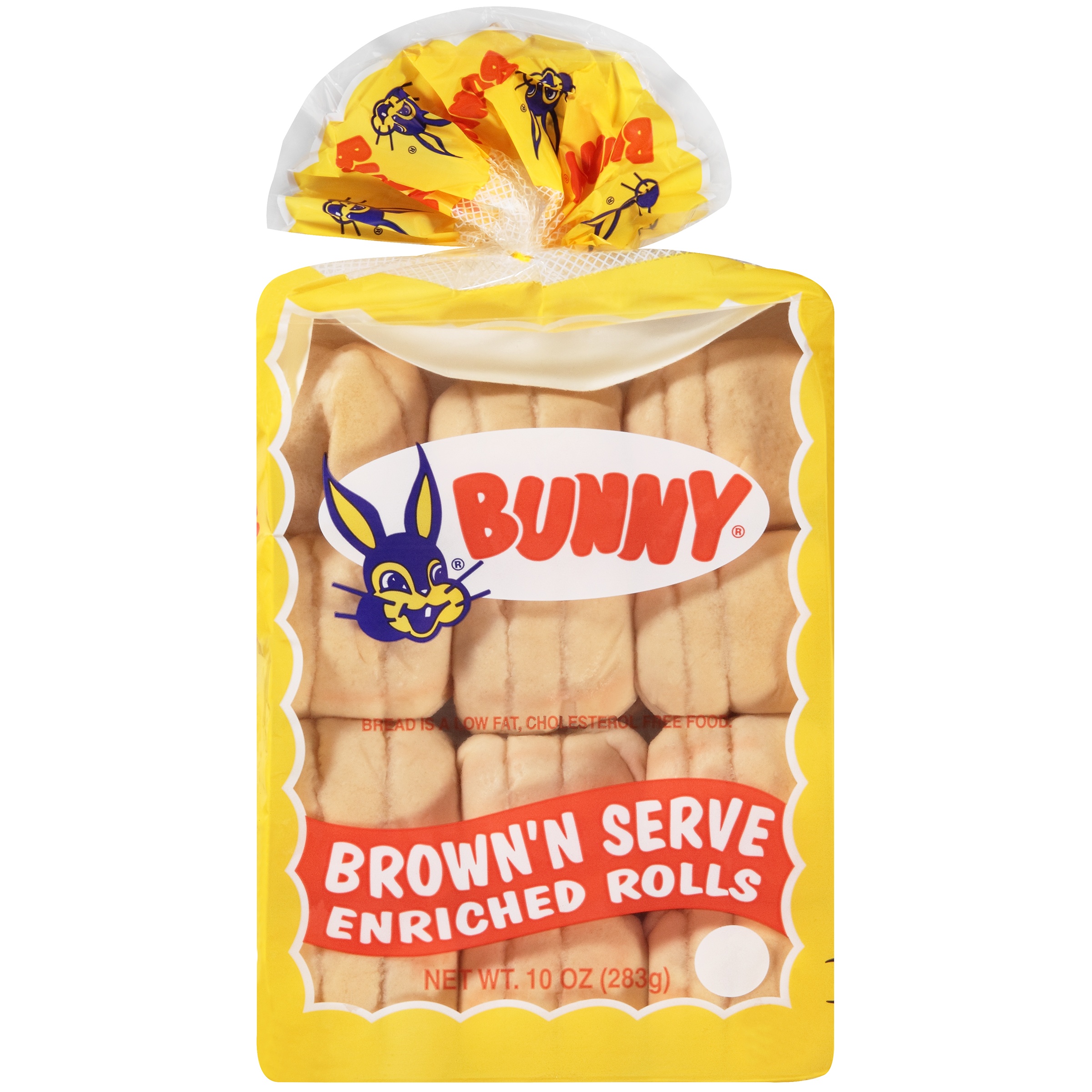 Bunny® Brown 'N Serve Enriched Rolls 10 Oz. Bag