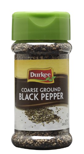 Durkee Pepper, Black Coarse Ground, 2-Ounce (Pack of 12)
