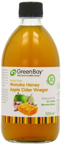 Green Bay Harvest Apple Cider Vinegar with Raw Active 10+ Manuka Honey 500ml