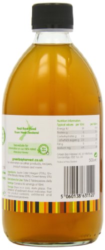 Green Bay Harvest Apple Cider Vinegar with Raw Active 10+ Manuka Honey 500ml thumbnail
