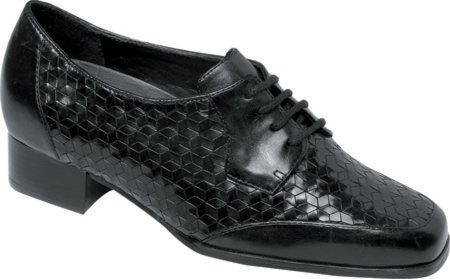 Drew Women's Lizzy Oxfords,Black Calf,10 M