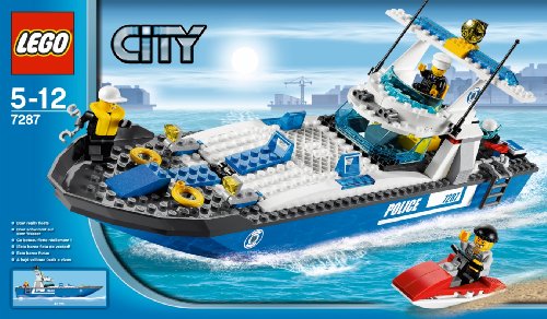 Lego- City 7287 Police Boat