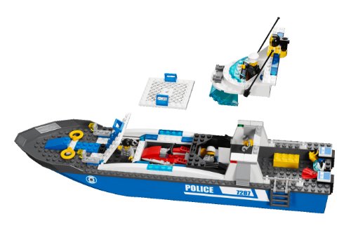 Lego- City 7287 Police Boat thumbnail