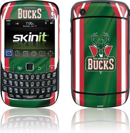 NBA - Milwaukee Bucks - Milwaukee Bucks - BlackBerry Curve 8530 - Skinit Skin thumbnail
