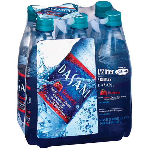 Coca Cola Dasani Water Beverage, 6 ea