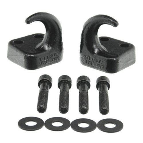 Rampage 1976-2006 Jeep Wrangler Double Tube Bumper Front with Hoop 8420