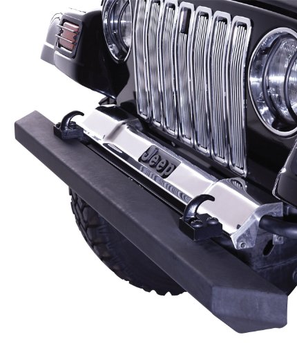 Rampage 1976-2006 Jeep Wrangler Double Tube Bumper Front with Hoop 8420 thumbnail