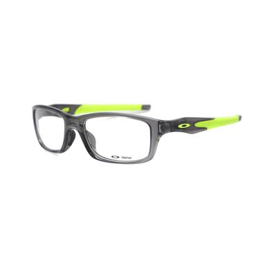 Oakley OX8030-0255 Crosslink 55 Grey Smoke Rectangular Men's Plastic Eyeglasses