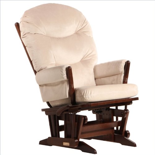 Dutailier Coffee/ Light Beige 2-post Multi-position Glider thumbnail