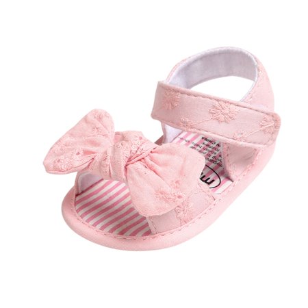 Relanfenk Baby Girl Shoes Toddler Kid Girls Princess Cute Toddler First Walk Summer Sandals Shoes