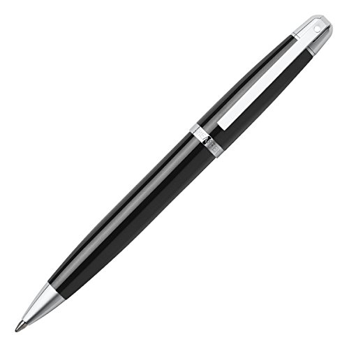 Sheaffer 500 (GC3) Ball Point with Blue Refill, Glossy Black with Chrome Trim (SH/9332-2)