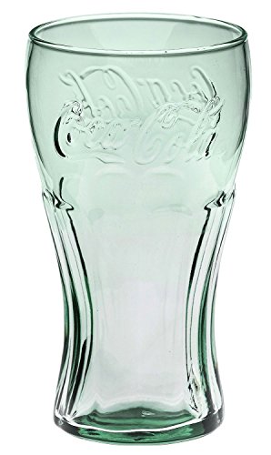 Classic Coca-Cola Glass in Georgia Green 17.2oz/510ml Coke Glass thumbnail