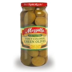 Mezzetta Fancy Colossal Green Olives 12x 10Oz