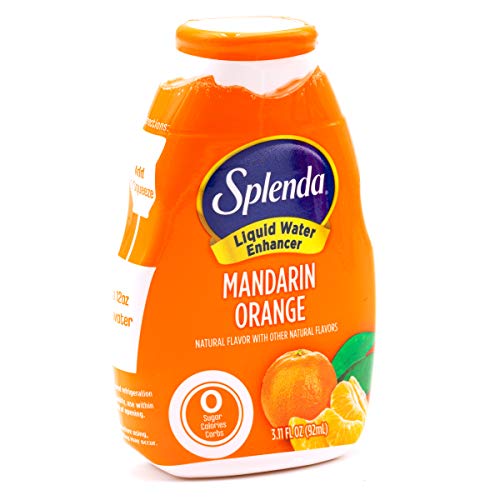 SPLENDA Liquid Water Enhancer Drops  Sugar Free  Zero Calorie  Natural Flavor  Concentrated Drink Mix  3.11 Fl Oz Each Bottle (Mandarin Orange  2 Pack thumbnail