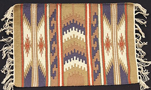 Fine Southwest Design #3119 - Handwoven Reversible Placemats 13