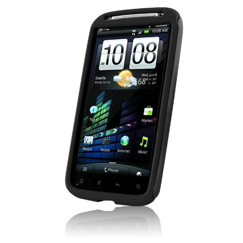 Naztech 11808 Vertex 3 - Layer Cell Phone Covers/Cases for HTC Sensation 4G - with Screen Protector and Cleaning Cloth Included 1 Pack - Case - Retail thumbnail