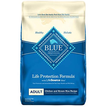 Blue Buffalo Life Protection Formula Natural Adult Dry Dog Food  Chicken and Brown Rice 15-lb