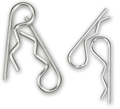 6051-00 1/8 Size Body Clips/1/8 Size Cars (20)